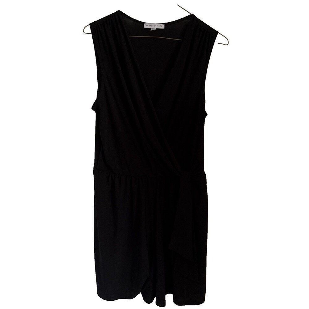 Annalee + Hope Women Black Romper L